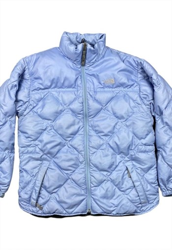 Vintage Girls Lilac Goose Down Puffer Jacket