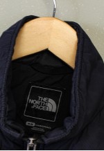 Vintage Puffer Gilet Black Zip Up With Logo